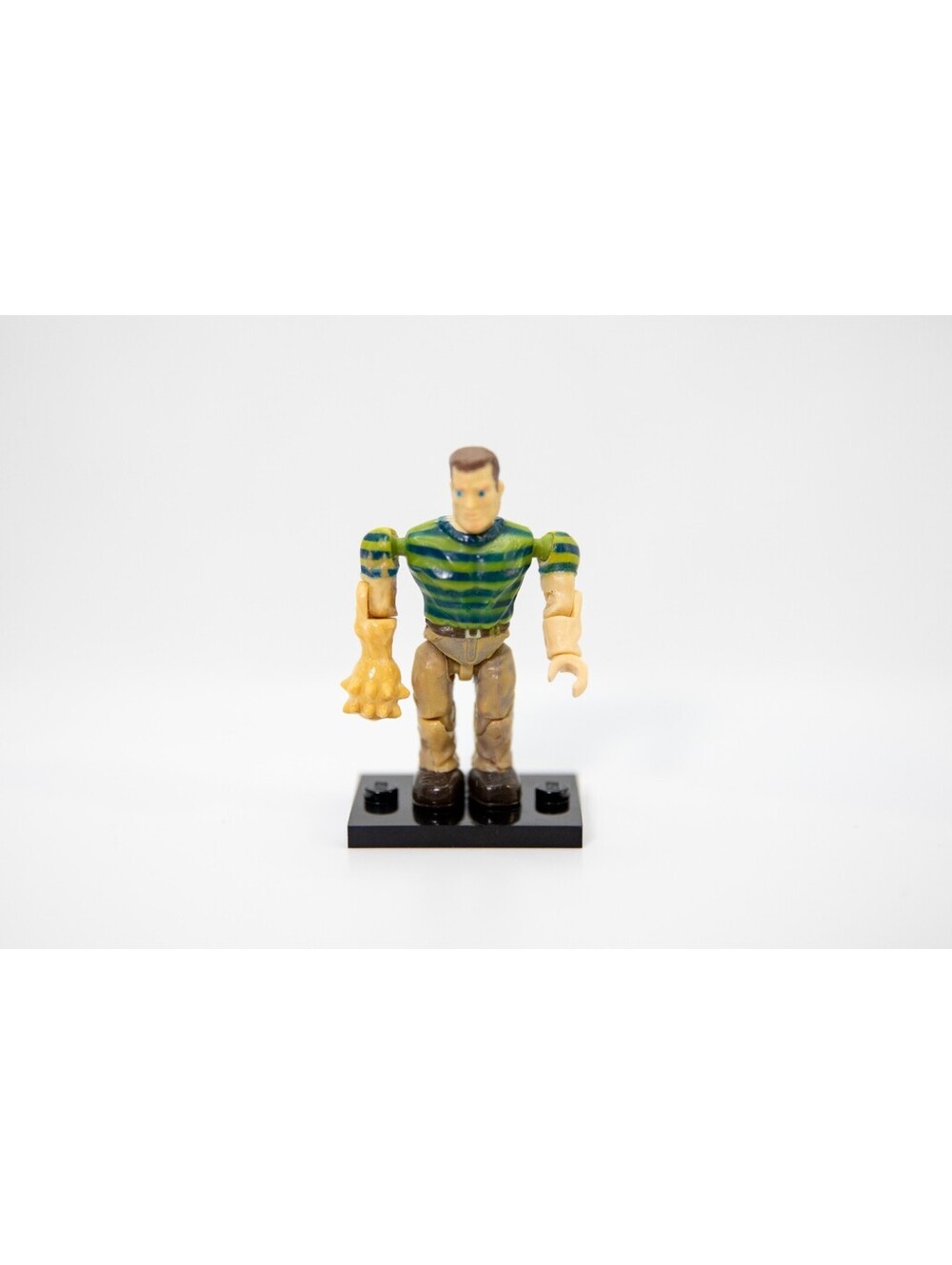 Mega Bloks Construx Rare Spiderman 3 Sandman Figure Bank Heist